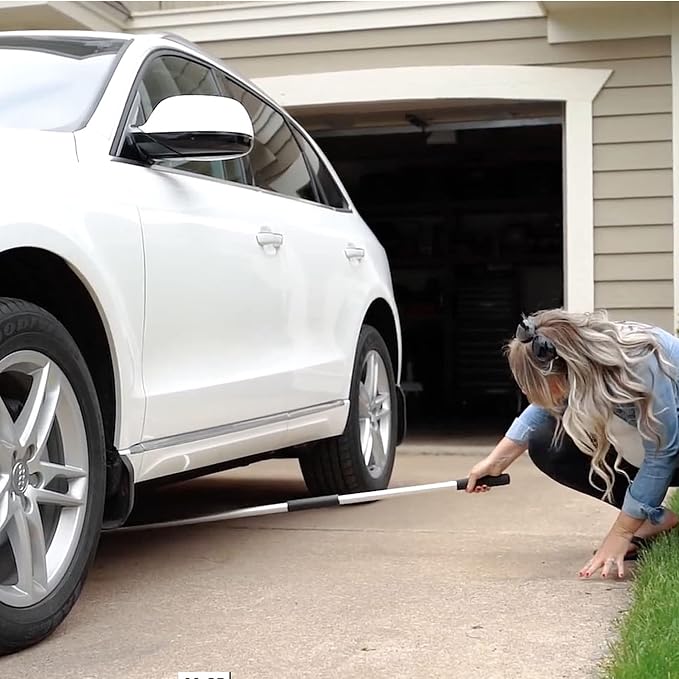 Telescoping Cargo Tool, Heavy-Duty Grabber Reacher | Extendable Cargo Retriever for Truck Beds, RVs, Boats and More