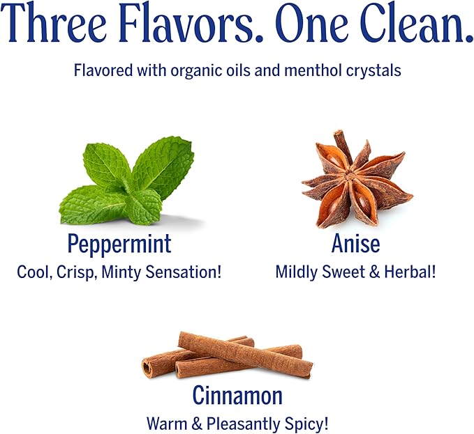 Dr. Bronner’s All-One Toothpaste 3-Pack Variety– (Peppermint, Cinnamon, Anise, 5oz Each)– 70% Organic Ingredients, SLS Free Toothpaste, Fluoride Free, Natural, Vegan, Gentle for Sensitive Teeth