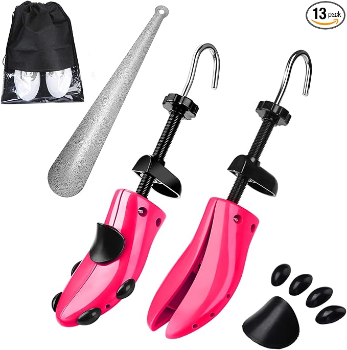 eachway Shoe Stretcher Shoe Trees,Adjustable Length & Width for Men and Women（For Women's 5.5-10