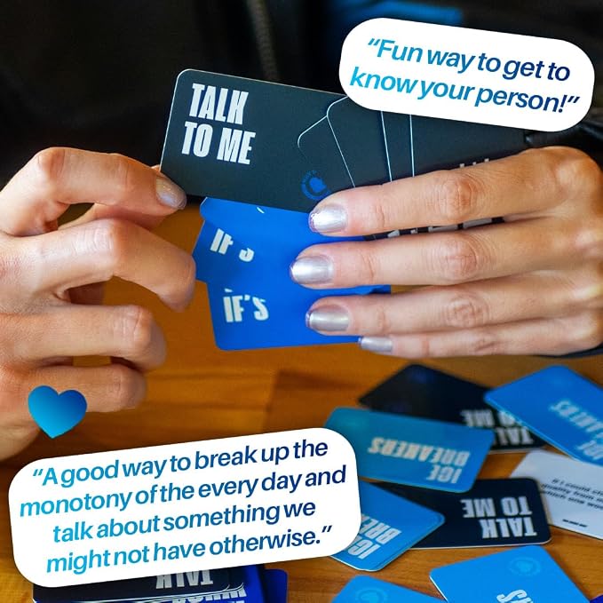 Why Don't We - 240 Conversation Starters for Couples - Get to Know Each Other Better. Fun Conversation Game for Couple, Card Games, Games for Date Night