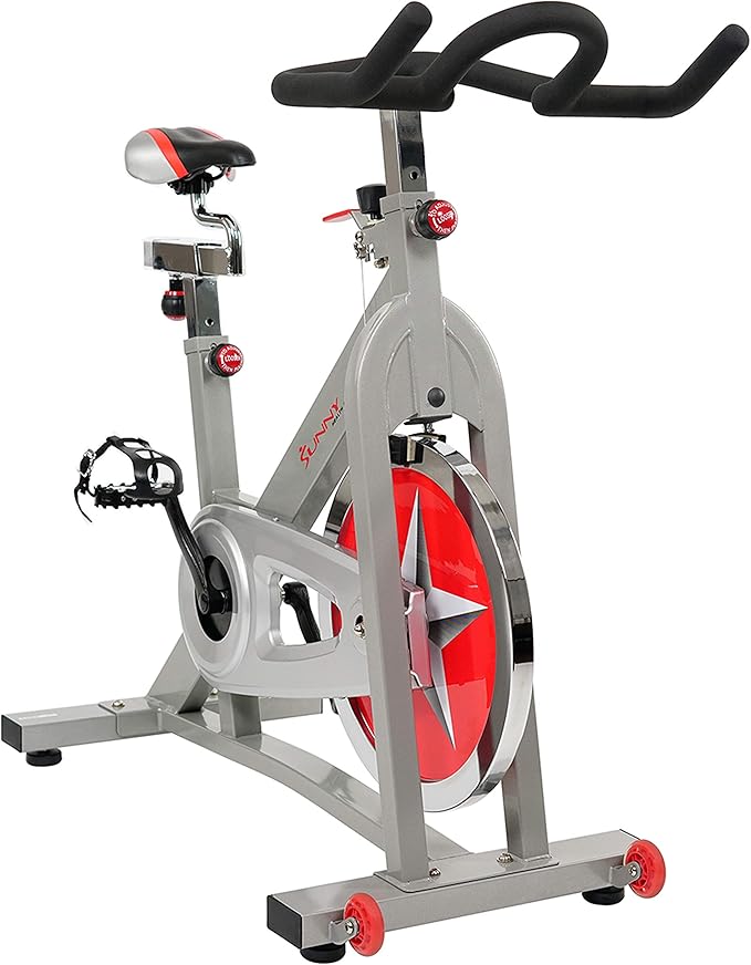 Sunny Health & Fitness ACTIVE Series Smart Exercise Bike with SunnyFit App Connection