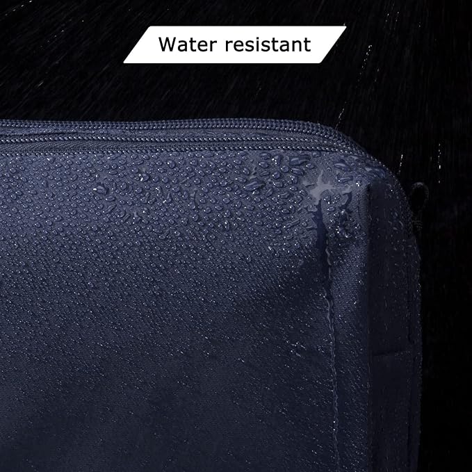 BAGSMART Toiletry Bag for Men, Travel Toiletry Organizer Dopp Kit Water-resistant Shaving Bag for Toiletries Accessories, Door Room Essentials,Navy Blue-basic