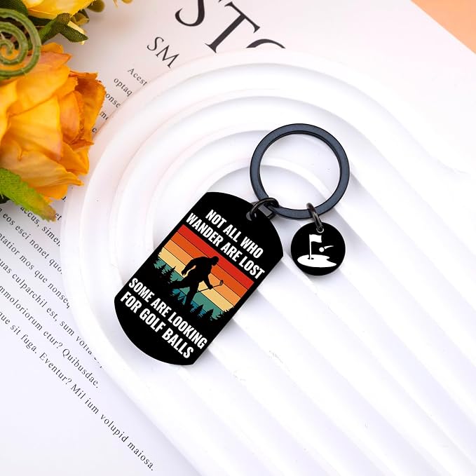 Golf Gifts for Men Funny Golf Keychain Gifts for Him Golfing Accessories