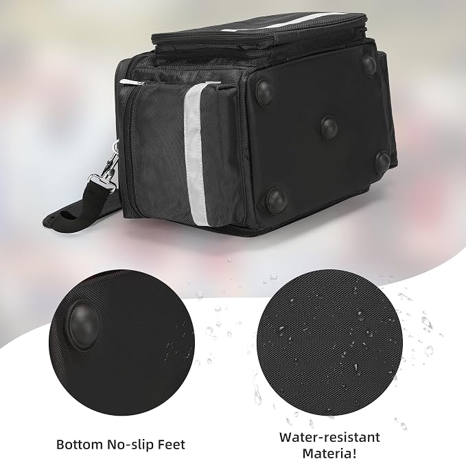 Medical Bag Empty Emergency Bag First Responder Bag First Aid Bag Home Health Empty First Aid Storage with Detachable Divider Medical Supplies
