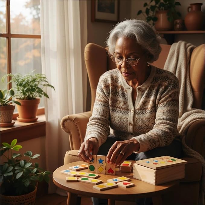 Dementia Activities for Seniors for People with Dementia | Alzheimer's Toys & Memory Games, Engaging Fidget Blanket Alternative
