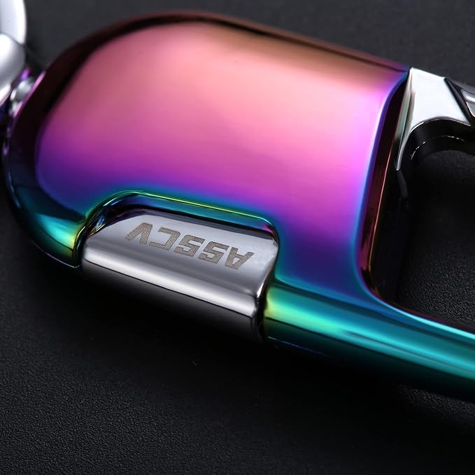 Car Keys Keychain, Heavy Duty Keychains,Car Key Fob Accessory For Men and Women,With Elegant Metal Box