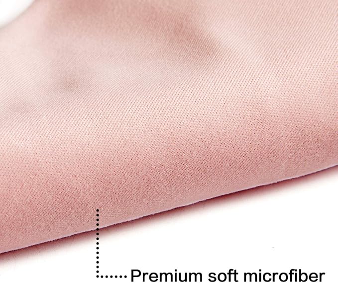 TRIUMPH VISION Glasses Case Soft Eyeglass Case Sunglass Pouch Cloth 3 Pack | Thick Microfiber Pouch Drawstring Pouch Eye Glass Bag Sunglasses Sleeve Storage, Lens Protection Cover,Cleaning Lens Screen