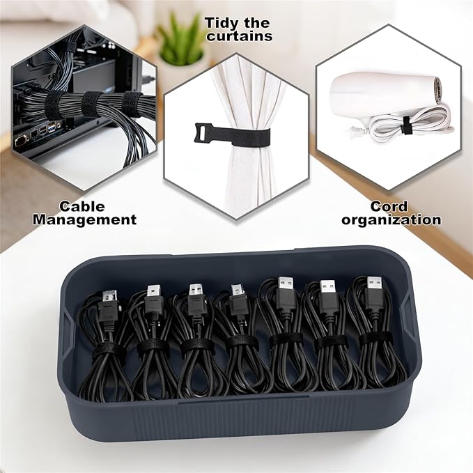 Medicine Lock Box, Small Lock Box with Code, for Secure Storage of Medications, Snacks, Electronics，Cash, Office Files & Travel Essentials and more, Includes Cable Tie