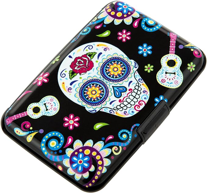 Credit Card Holder Small RFID Blocking Wallet Business Metal Slim Mini Aluminum Hard Case for Women Men