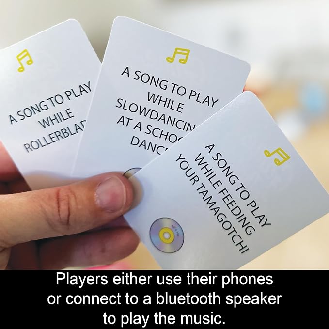 Game That Song 90's Mix Expansion - 50 New Cards - Music Card Game for Family, Adults, and Teens. Hilarious, Addictive, and Competitive Fun for Game Nights!