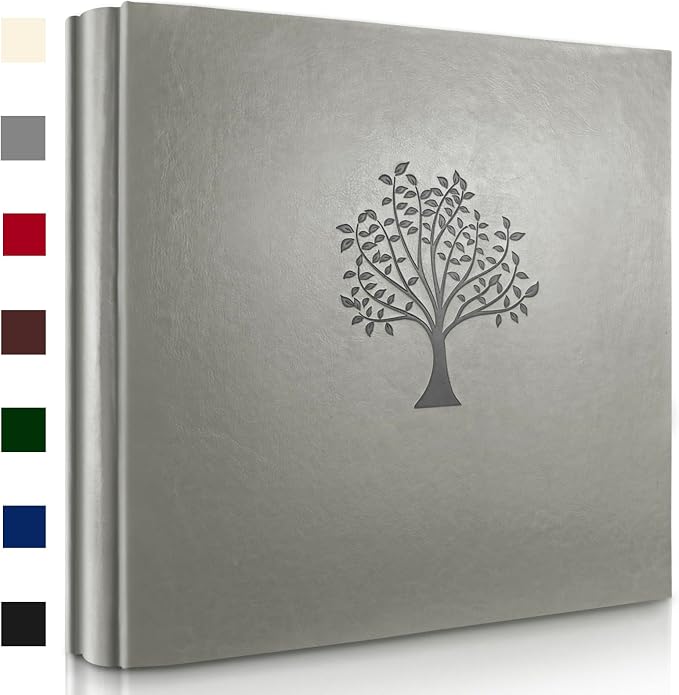 Photo Album 4x6 600 Pockets Photos, Large Capacity Leather Cover Photo Book | Slip-In Horizontal & Vertical Pockets Acid-Free Waterproof Picture Albums Great for Family Baby Wedding Holiday & Anniversary