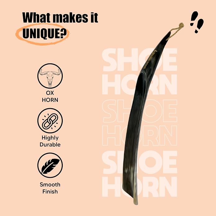 Shoe Horn Long-Handled, Lightweight Durable Shoe Horns for Boots, Shoe Wearing Stick for Men Women Kids Seniors