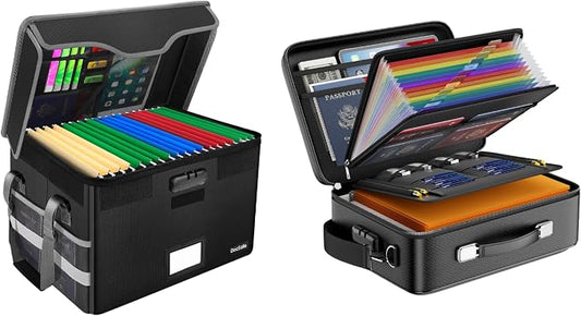 DocSafe Hard Case Fireproof Document Box Set