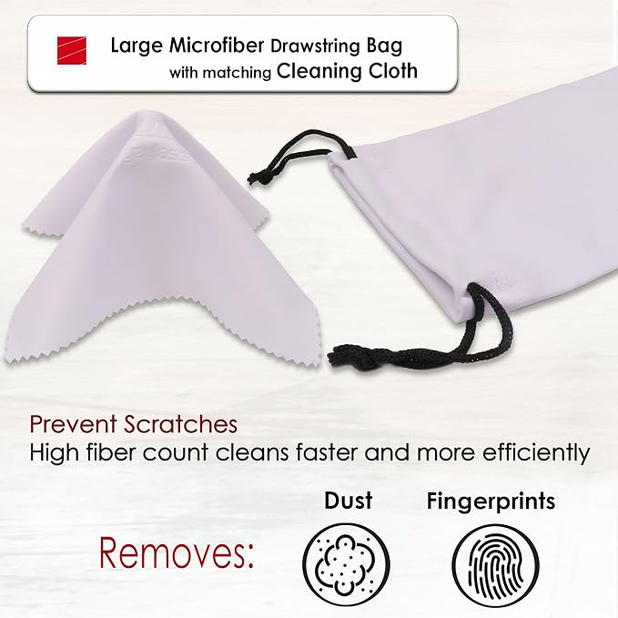 MyEyeglassCase Men Small Glasses case - Eyeglasses Hard Shell Holder Pouch & Cloth-Reading Slim & Narrow Case Heavy Duty