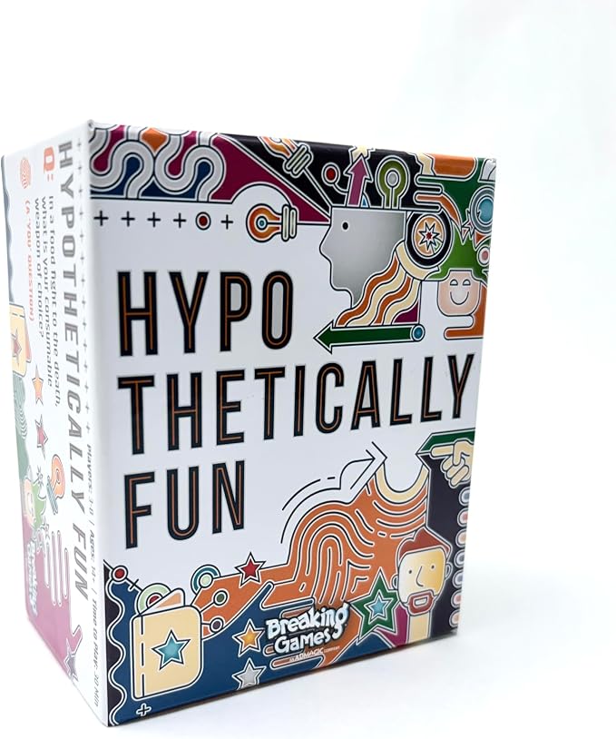Breaking Games Hypothetically Fun Icebreaker Card Game, Ages 14+
