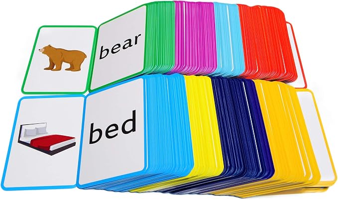 384 Concentration and Memory Matching Card Game Playing Cards - Includes Animals, Food, Family, and Much More
