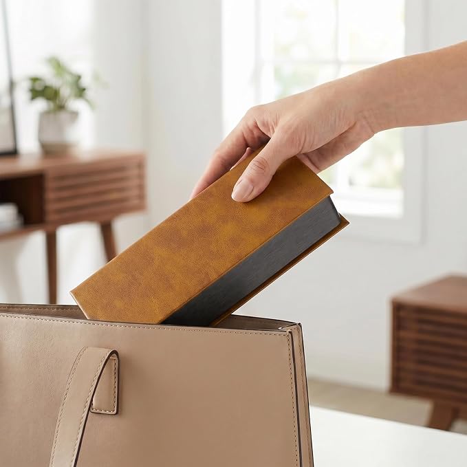 Vemiss Hard Shell Eyeglass Cases, Lightweight Portable Glasses Case for Women Men