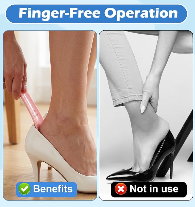 7 Pcs Plastic Shoe Horns, Shoe Horn | PP Material 5.8 Inch Short Shoe Spoon Various Colors Available for Men, Women, Kids, Travel & Home Use