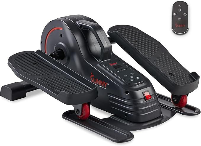 Sunny Health & Fitness Under Desk Pedal Elliptical Machine Leg Exerciser