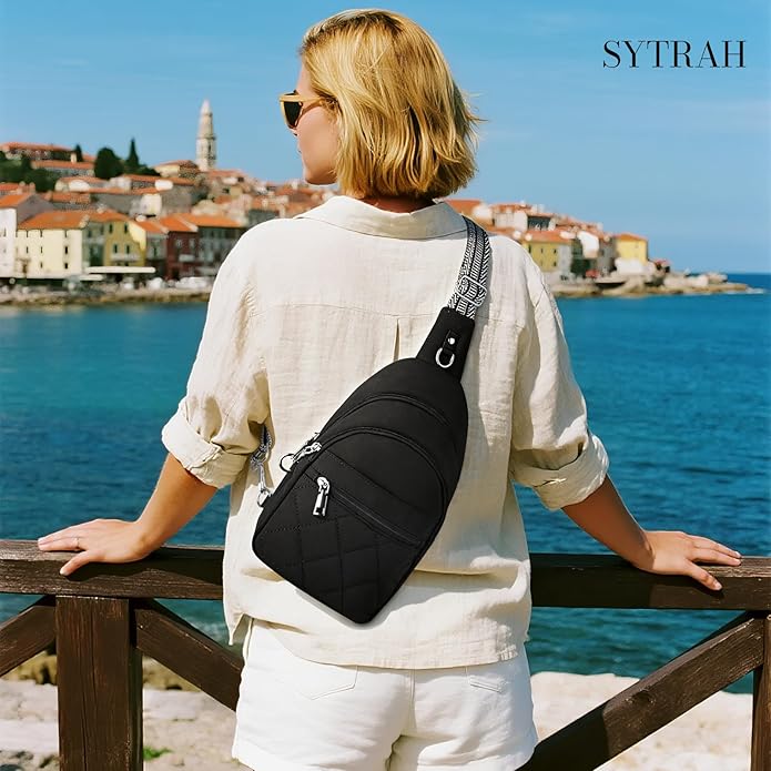 Sling Bag for Women, Anti-Theft RFID Crossbody Purse Travel