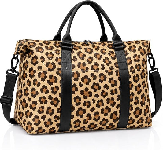 Weekender Duffel Bags for Women， Travel Totes Bag for Airplane Essentials, Overnight Bags for Women with Trolley Sleeve, Large Carry On Hospital Bag for Labor and Delivery, Sport, Gym