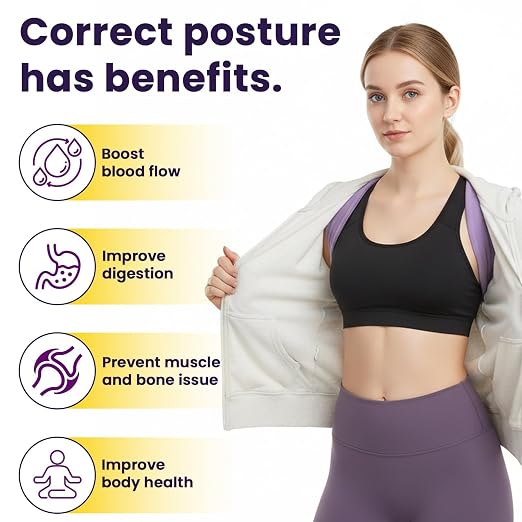 Shoulder Brace for Sleeping,Straps Hunchback Posture Upper Back Corrector for Men Proper Align Sleep Support Device Night Shoulder Opener Stabilizer Better Nighttime Chest Belt