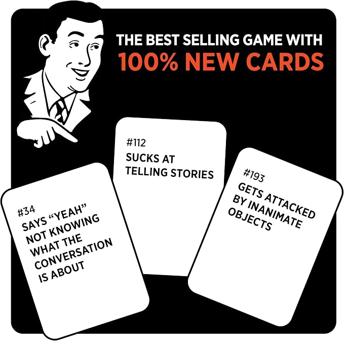 Who's Most Likely To... 100% NEW Cards | Group Party Game | Ages 17+ | 250 Cards, Adults and Teens Game, Game Night, Girls Night, Pregames, Birthdays, Game Gift Idea, Bachelorette Parties