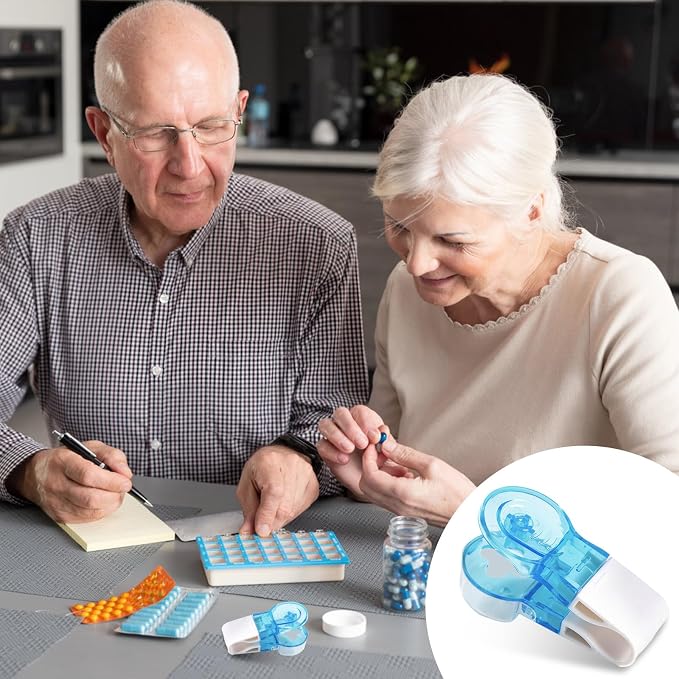 Portable Pill Taker 3 Pack Pill Popper for Blister Packs Pill Opener Tool for Nurses Household Gadgets Pill Punchers