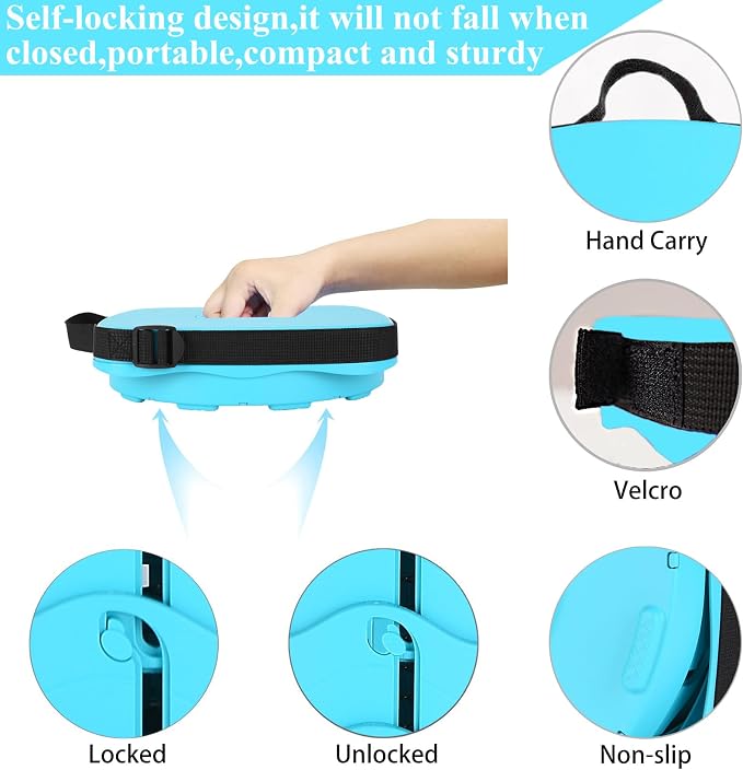 Fishboy Upgraded Collapsible Stool, 400lbs Max Weight, Lightweight But Sturdy, Portable Retractable Folding Telescoping Foldable Camping Stool for Adults Outdoor Fishing Hiking BBQ