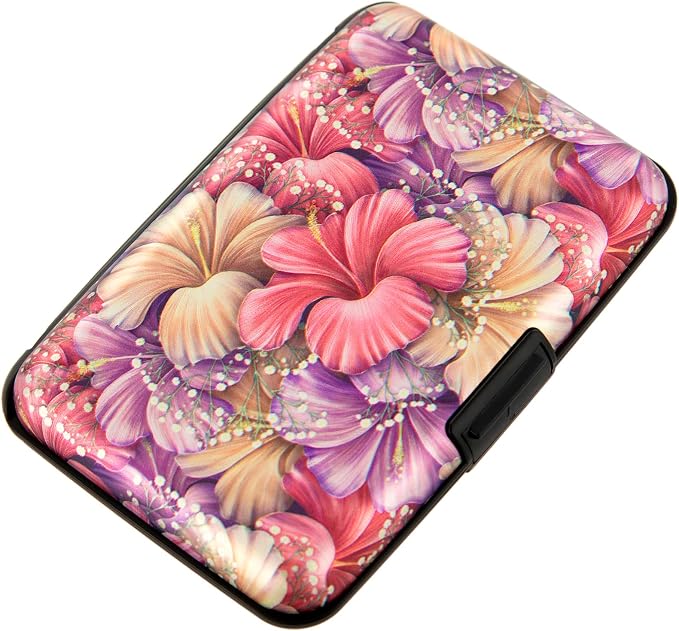Credit Card Holder Small RFID Blocking Wallet Business Metal Slim Mini Aluminum Hard Case for Women Men