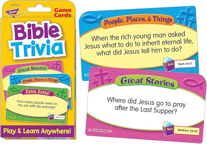 TREND enterprises, Inc. Bible Trivia Challenge Cards