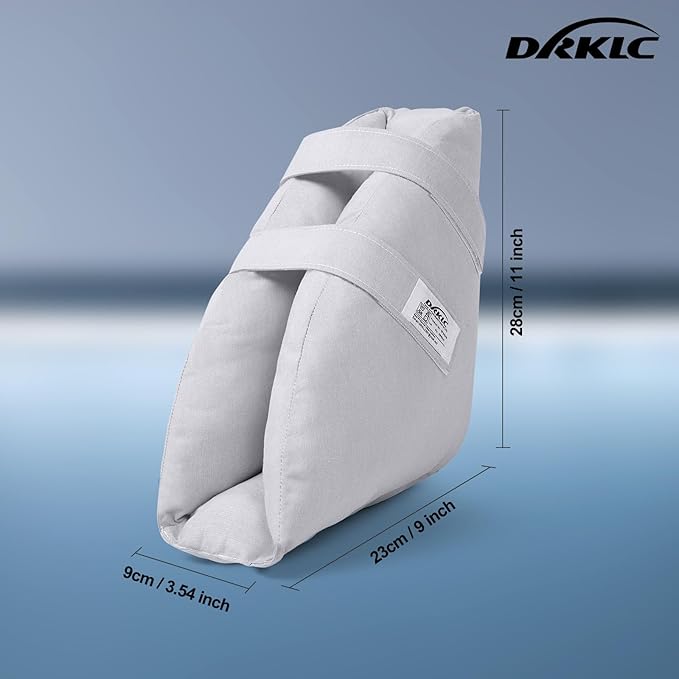 Heel Protectors for Pressure Sores,Adjustable Foot Boot Surgery Recovery Supplies for Elderly Bedridden Pressure Ulcer Ankle Pillow for Bed, Wheelchairs