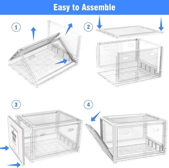 Combo & Timed Lock Box Clear Plastic Medication Lock Box With Combination Lock, Locking Snack Container For Fridge/Refrigerator, Tablet, Cell Phone Locker Time Safe(Clear Timer)