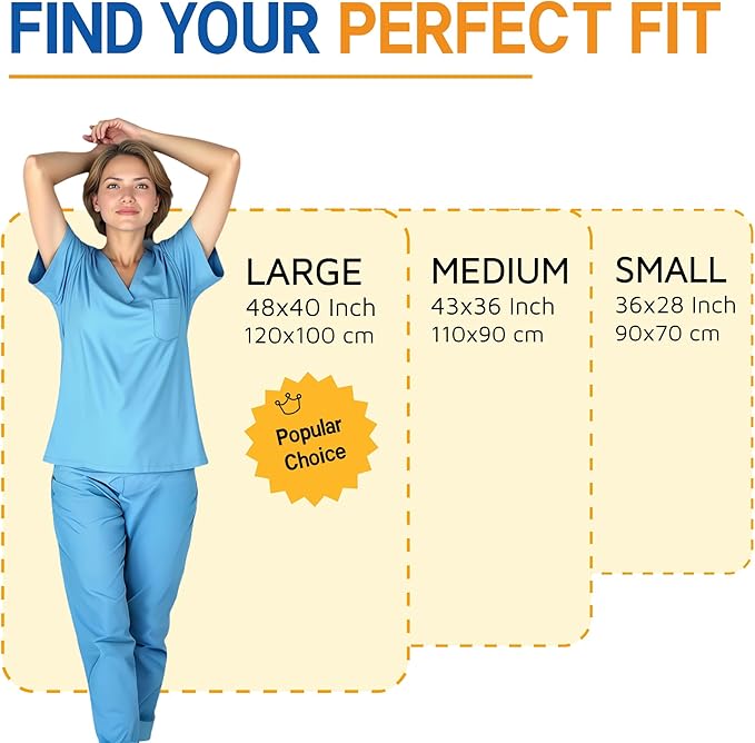 Upgraded 3-Layer Comfort Positioning Bed Pad with Handles Washable Waterproof Transfer Board for Turning Moving Patient Inconvenience Care Transfer Sheet, 48" x 40", Large, Aqua Teal
