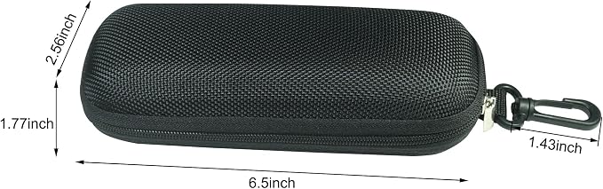 Unisex Semi-Hard Shell Eyeglasses Cases(3 Pack), Protective Case For Glasses