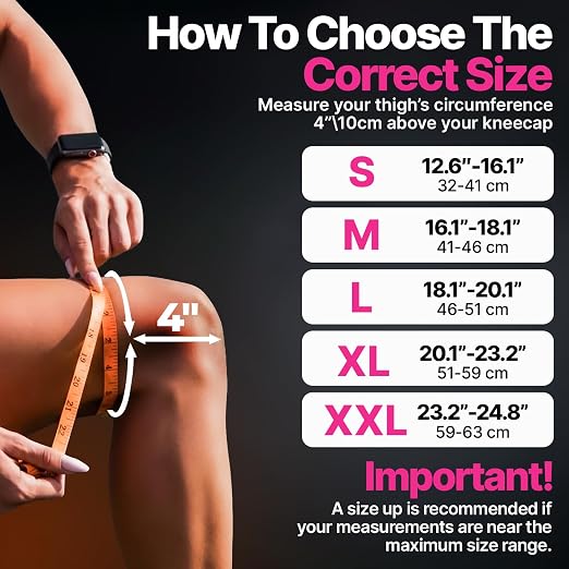 DR. BRACE Elite Compression Knee Brace for Women & Men, (2-Pack) Knee Support Compression Sleeve, Workout Sports Knee Braces for Meniscus Tear, ACL & Arthritis Pain Relief - Check Size Guide Video (Orion, Large)