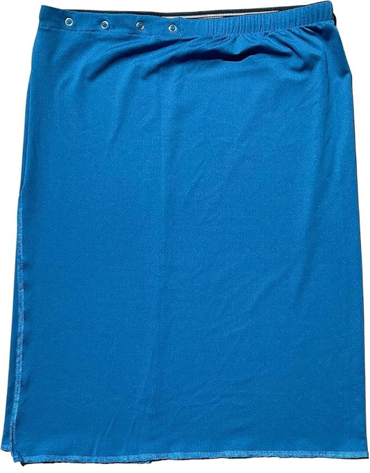 Dignity Bath & Spa Bathing Cover Up for Elderly, Senior & Disabled Men | Provides Privacy & Helps Caregivers with Bathing | Secure & Adjustable | Lightweight, Quick Drying & Non Slip (Men's L/XL)