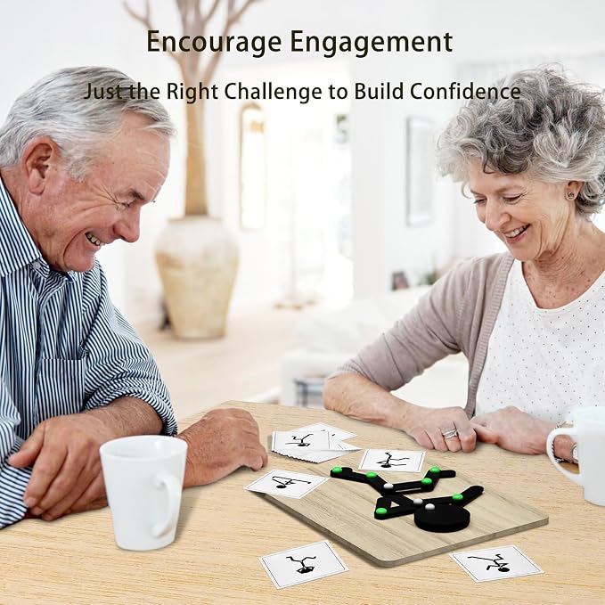 Matching Game for Adults with Dementia Activities, Dementia Activities for Seniors, Alzheimers Products for Elderly, Busy Boxes for Dementia Patients, Gift for Patients in Nursing Home