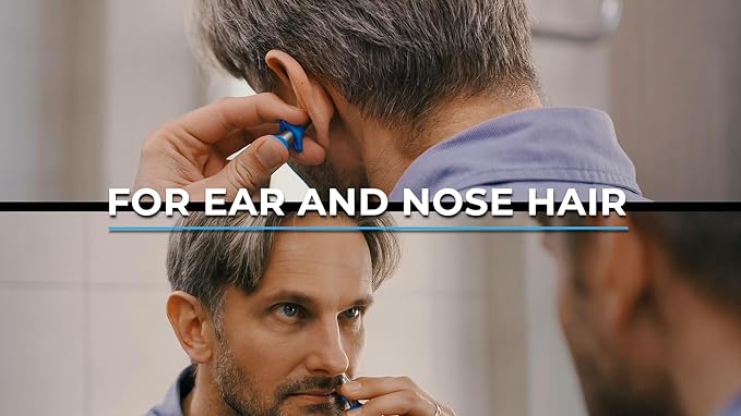 EQUADOSE Tweezy Nose & Ear Hair Remover for Men & Women, Precision Grooming Tool for Pain-Free Hair Removal, Alternative to Trimmers and Waxing Kits, Formerly Pluck, Easy and Effective Solution