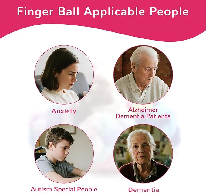 Sensory Ball for Anxiety Relief and Alzheimer's Dementia - Squeezeable Fidget Ball for Alzheimer's Dementia, Autism, ADHD, Bouncy Ball for Skin Pickers and Special Needs (Honey Curry)