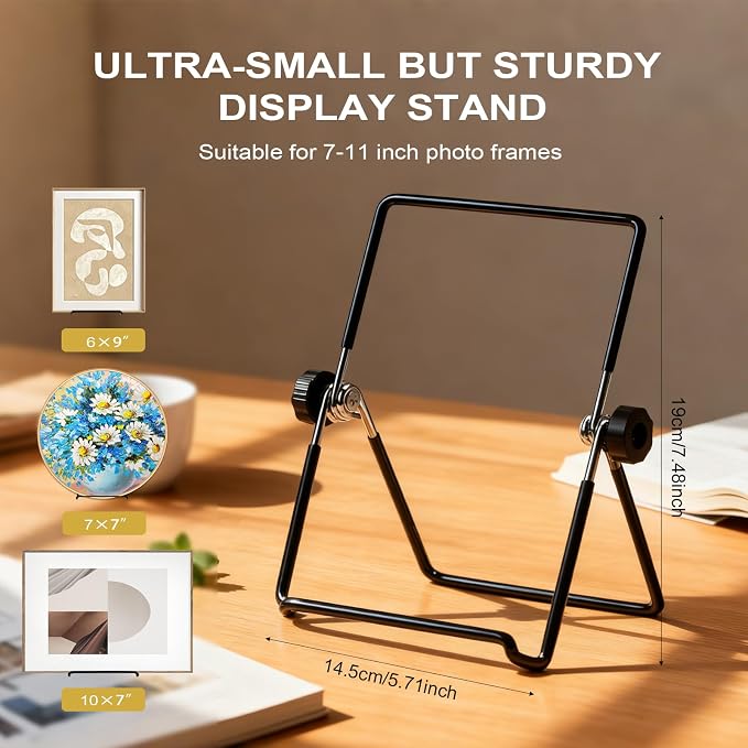 Stand Replacement Compatible with Frameo | Fits for 7-11" Photo,Adjustable,Non-Slip,FoldableFrame Stand Compatible with Frameo Digital