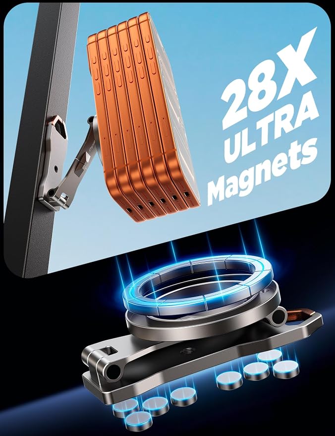 Chfeila Alloy Magnetic Golf Cart Phone Holder for iPhone [Ultra Magnet] Men Golf Gifts for Fathers Day Dad Gifts for Fathers Day Birthday Gift for Men Husband Him Boyfriend Grandpa from Daughter Wife