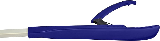 Blue Jay ‘Get Your Shoe On’ Shoehorn - Lightweight Shoe Wearing Stick with Gripper - Easy to Use, No Extra Bending Required, Get Your Shoes On Easily - 32 Inches, Light Blue
