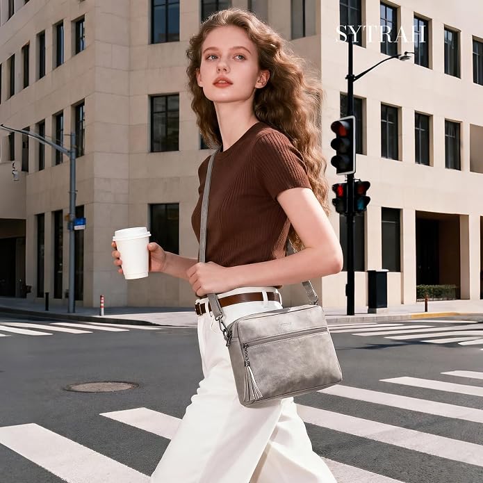 Anti-Theft Crossbody Purse for Women Travel Shoulder Bag