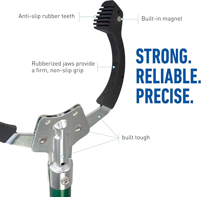 Unger Professional 36” Nifty Nabber, 2 Count, Reacher Grabber Tool, Trash Picker Upper, Built-in Magnet and Ergonomic Grip, Outdoor Claw Pickup, Reaching Assist for Seniors, Safely Perform Tasks