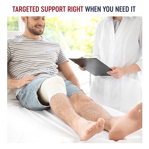 Knee Sleeves for Men & Women with Patella Gel Pad and Side Stabilizers – Compression Meniscus Knee Brace – Knee Pain Support for Arthritis, Tendonitis, ACL, Injury Recovery, Running, Gym, Sports