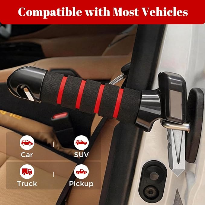 Car Door Handle for Elderly Mobility Car Handle Assist | Multifunction Automotive Grab Handles Car Cane for Seniors and Handicapped