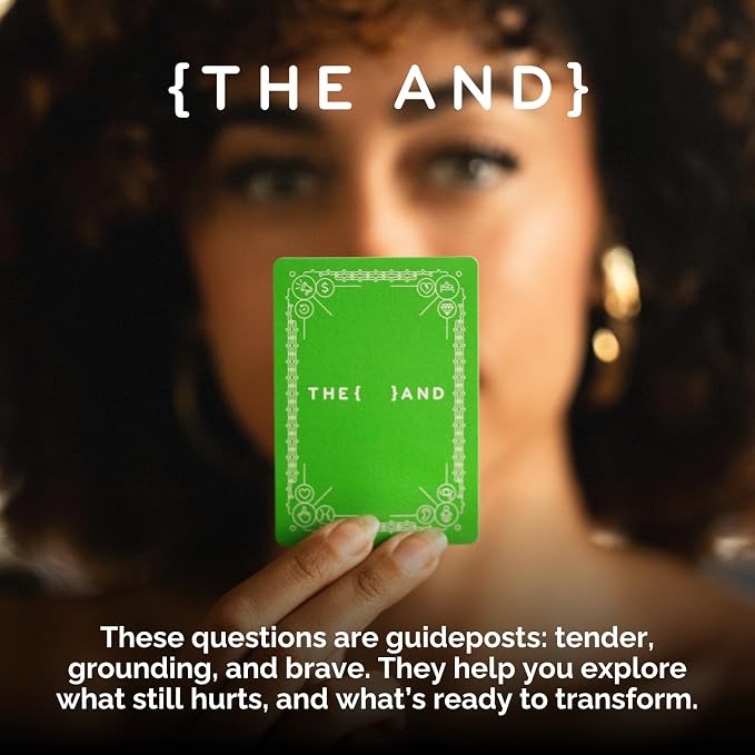 {THE AND} Healing Edition - 199 Question Cards to Heal Strained Relationships - Reconnect by Understanding & Releasing Hurt Feelings - Couple Card Game to Have Difficult Conversations By The Skin Deep