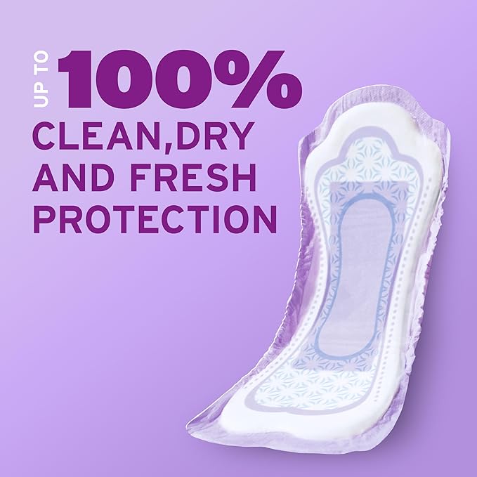 Poise Incontinence & Postpartum Pads for Bladder Leaks, 5 Drop Maximum Absorbency, Long Length, 12 Count, Packaging May Vary