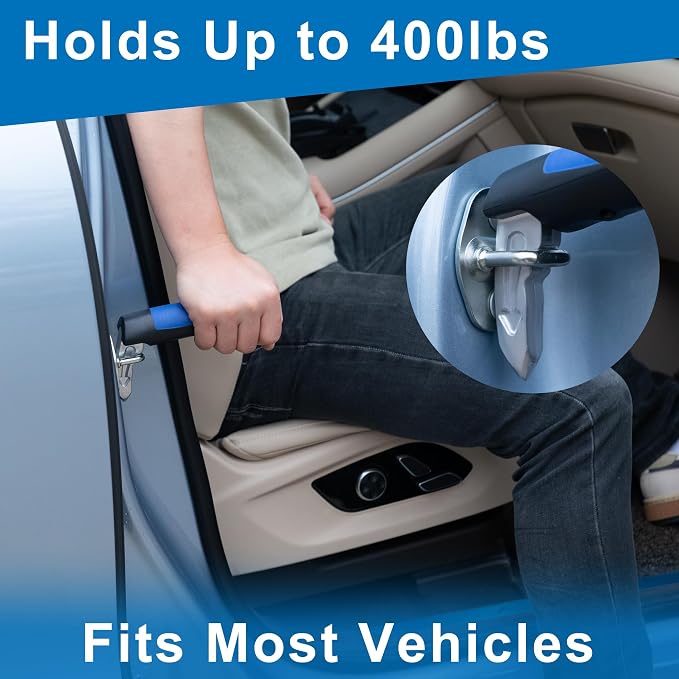 Car Door Handle for Elderly, Car Handle Assist Support for Handicapped | Portable Auto Cane for Seniors, Multifunctional Vehicle Door Latch Handles, Car Gadgets for Disabled Drivers